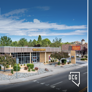 DCG Represents Seller in $1.4M Disposition of Former Bank Branch in Sparks